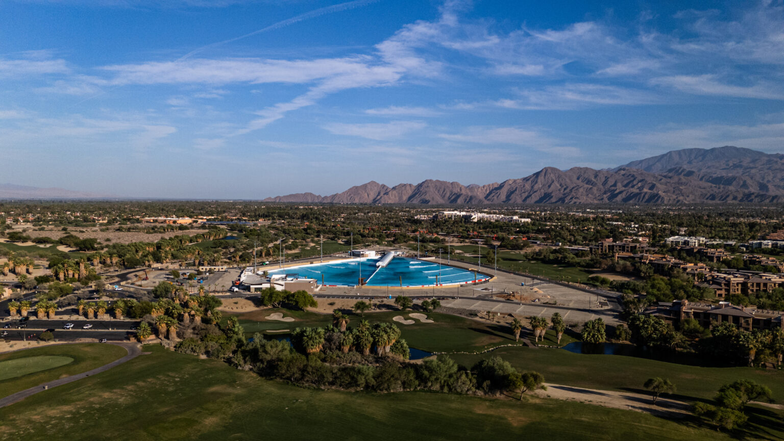DSRT Surf Wavegarden Cove lagoon in Palm Desert, California